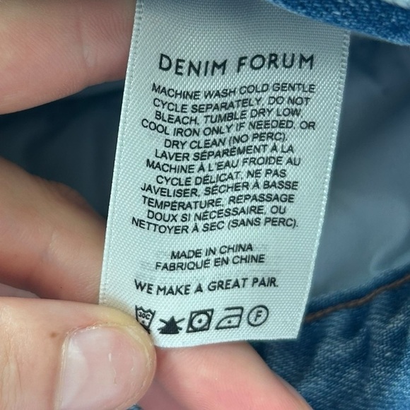 Aritzia Denim Forum The '90s Millie Hi-Rise Cargo Jean Size 23 - Picture 7 of 8